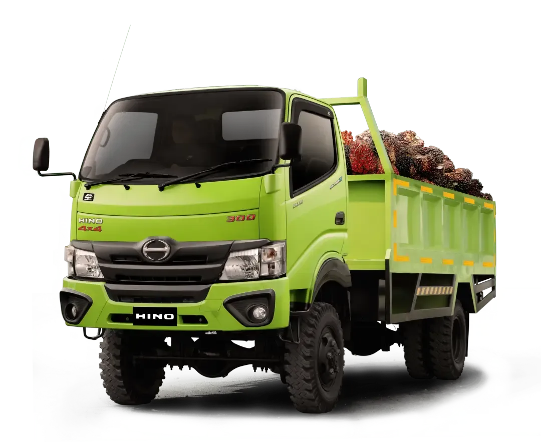 Truk Hino 136 HDX 4x4 MT — Dump Truck